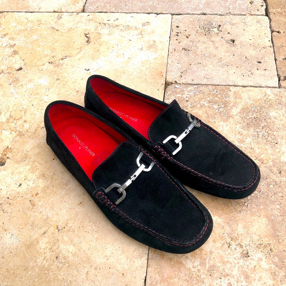 Donald J Pliner Suede Loafers size 9.5